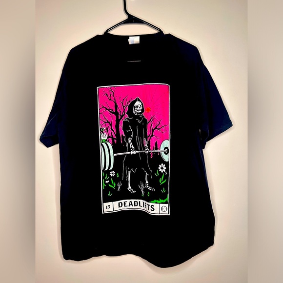 Horror Graphic T-Shirt Ghost Face Skeleton Mens XL - Picture 1 of 3